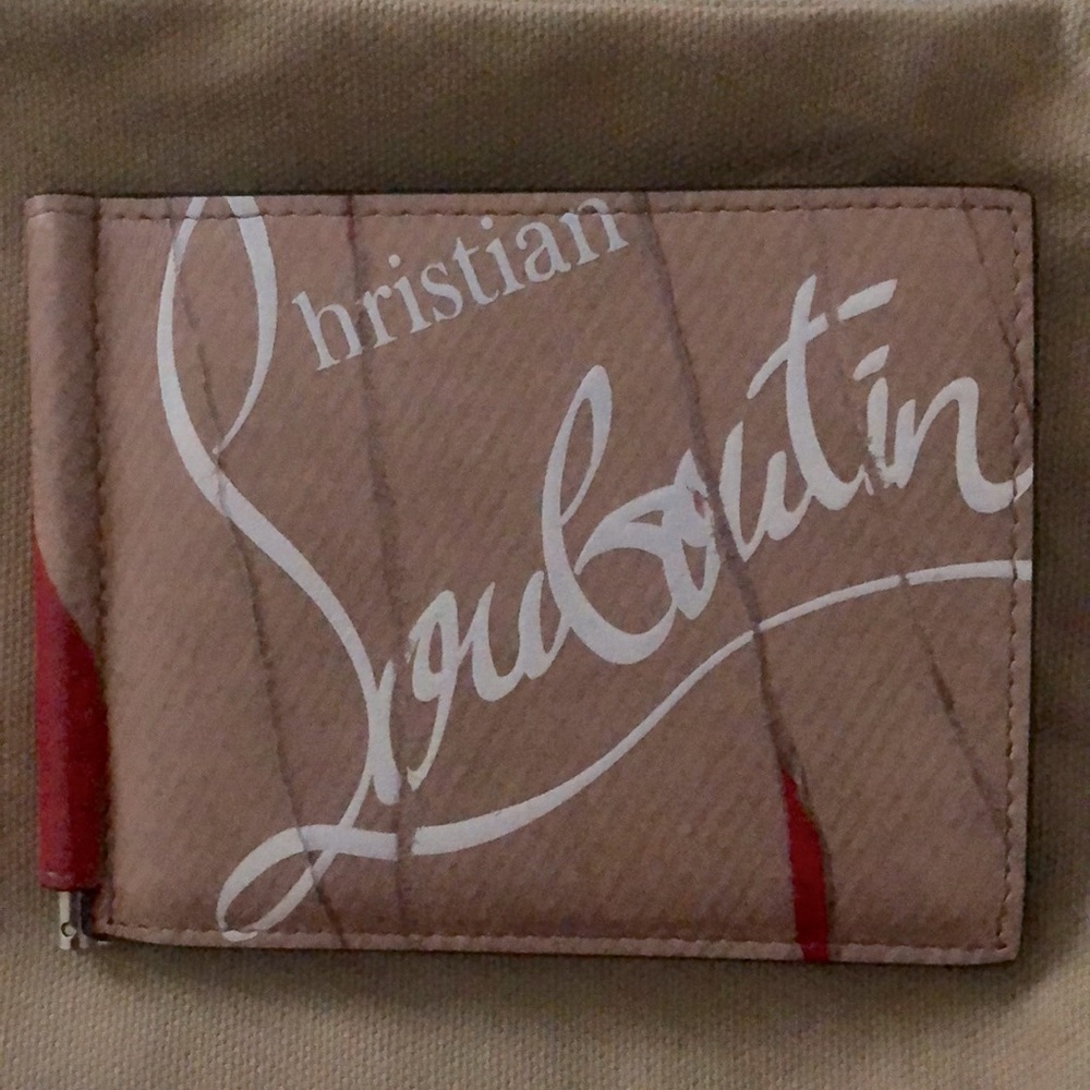 Christian Louboutin Men’s bifold wallet